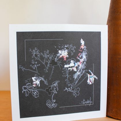 Black bouquet